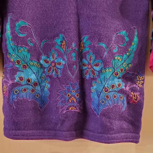 vintage Umi Collections by Anne Crimmins sweater/blouse size S - Picture 4 of 10